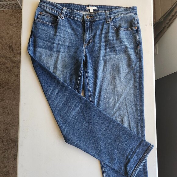Eileen Fisher Women's Organic Soft Stretch Pant Jeans Size 10 - Picture 2 of 4